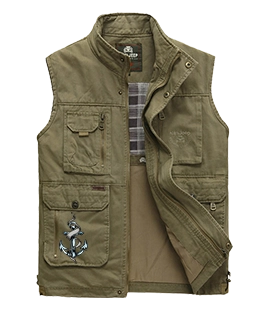 Khaaki Cargo Vest
