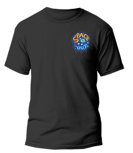 Black Solid Round Neck Shirt