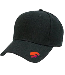 Black Fitted Cap