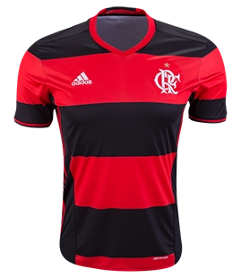 Contrast Red & Black Sports Jersey